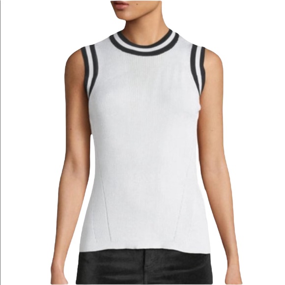 Rag & Bone Priya Ribbed Tank Top - Picture 3 of 11